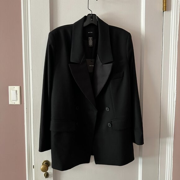 Smythe Oversized Double-Breasted Tux Blazer Bonotto, size M ~ NWT! - Picture 2 of 6